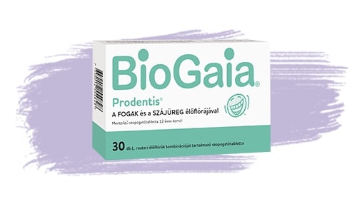 BioGaia Prodentis® szopogatótabletta